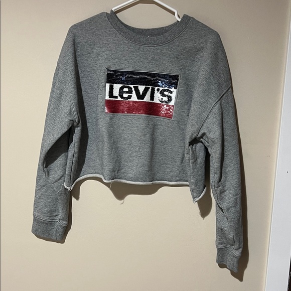 Levi’s raw hem cropped sweater - Picture 3 of 5